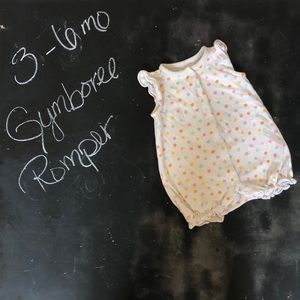 Polka dot romper
